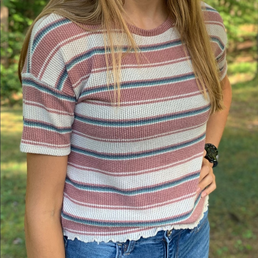 Striped Soft Tee